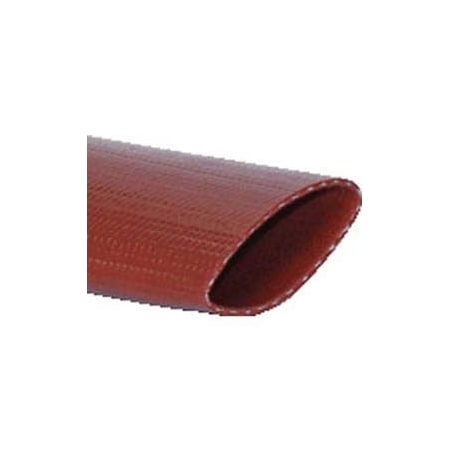 Apache Apache 4 x 50' Bulk Medium Duty PVC Lay Flat Discharge Hose,  13030103-50-Feet